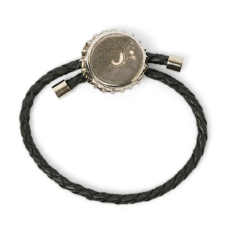 bracelets for beach wear -Friendship Bracelet in Black