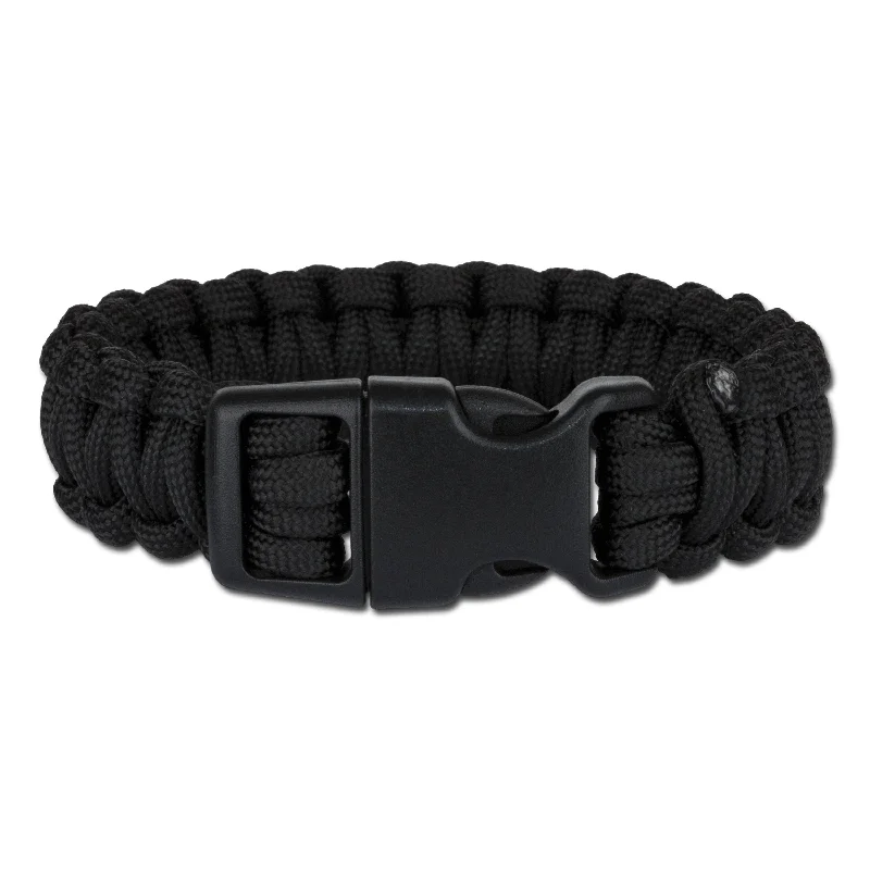 bracelets with cross charm -Survival parachute line Bracelet wide