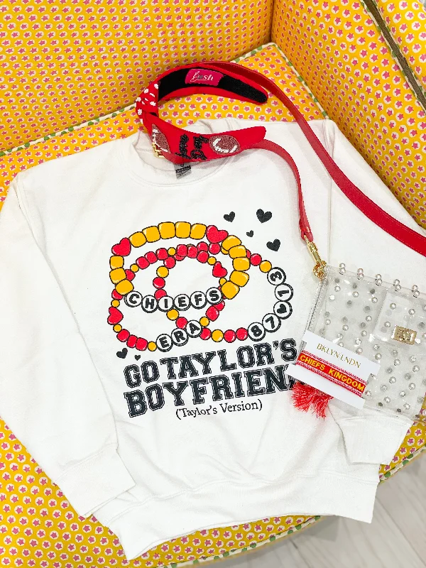 bracelets for anniversary -Go taylor's BF bracelet sweatshirt