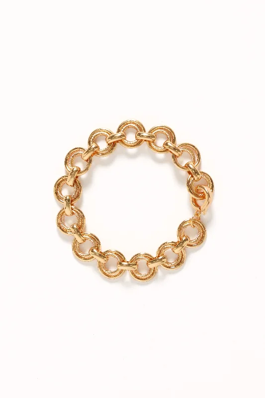 bracelets stylish affordable -Frances Bracelet - Gold