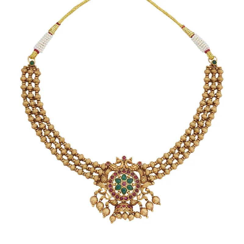 necklaces for bold fashion -Antique Necklace 164070