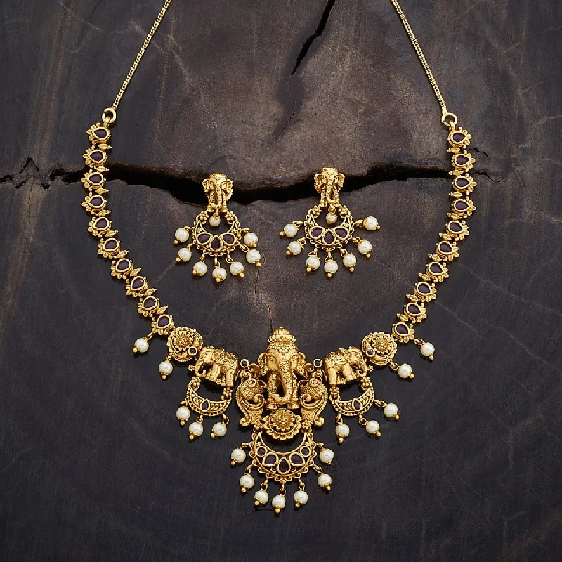 necklaces for women gold -Antique Necklace 169744