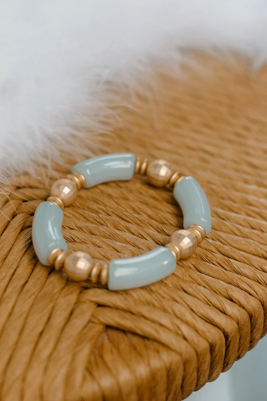 bracelets lightweight comfort -Dancing Disco Blue Bracelet