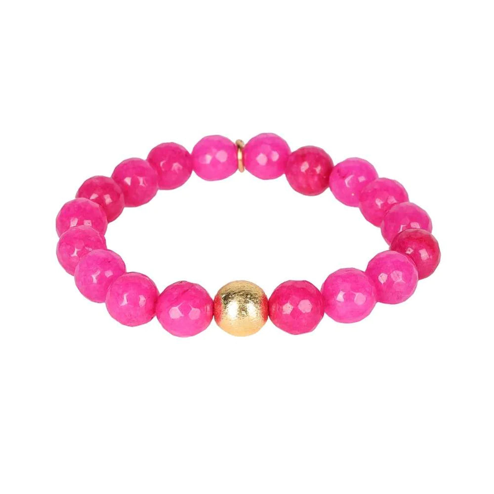 bracelets affordable luxury -BudhaGirl Bianca Pink Bracelet