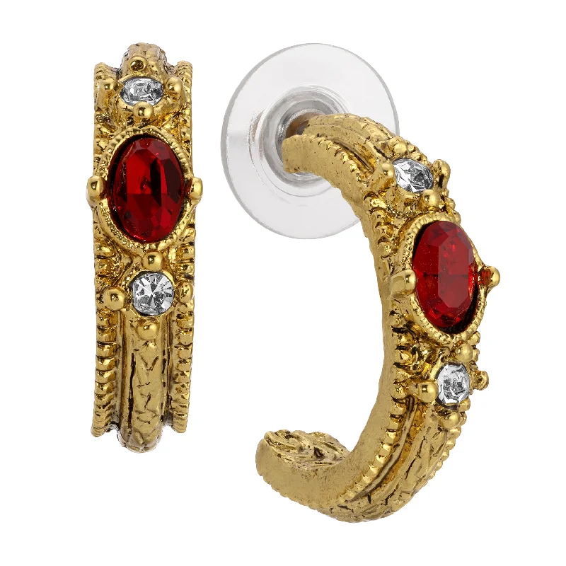 Gold Tone And Red