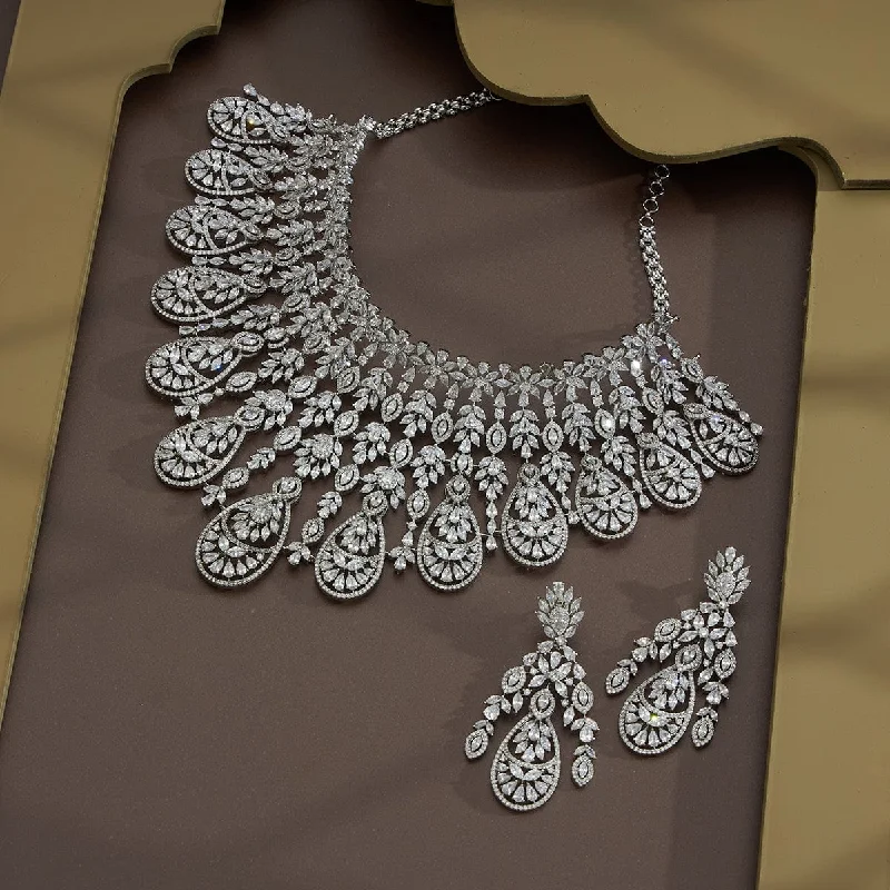 necklaces for casual look -Zircon Necklace 169401