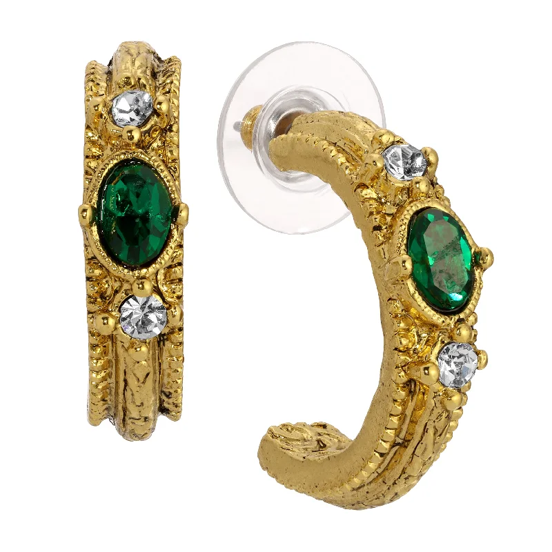 Gold Tone And Green