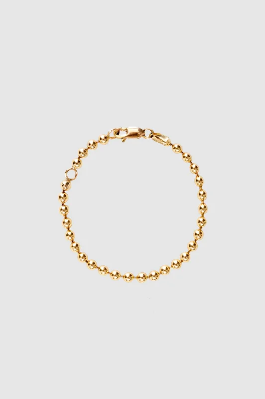 bracelets for couples gift -Beaded Bracelet - 14k Gold