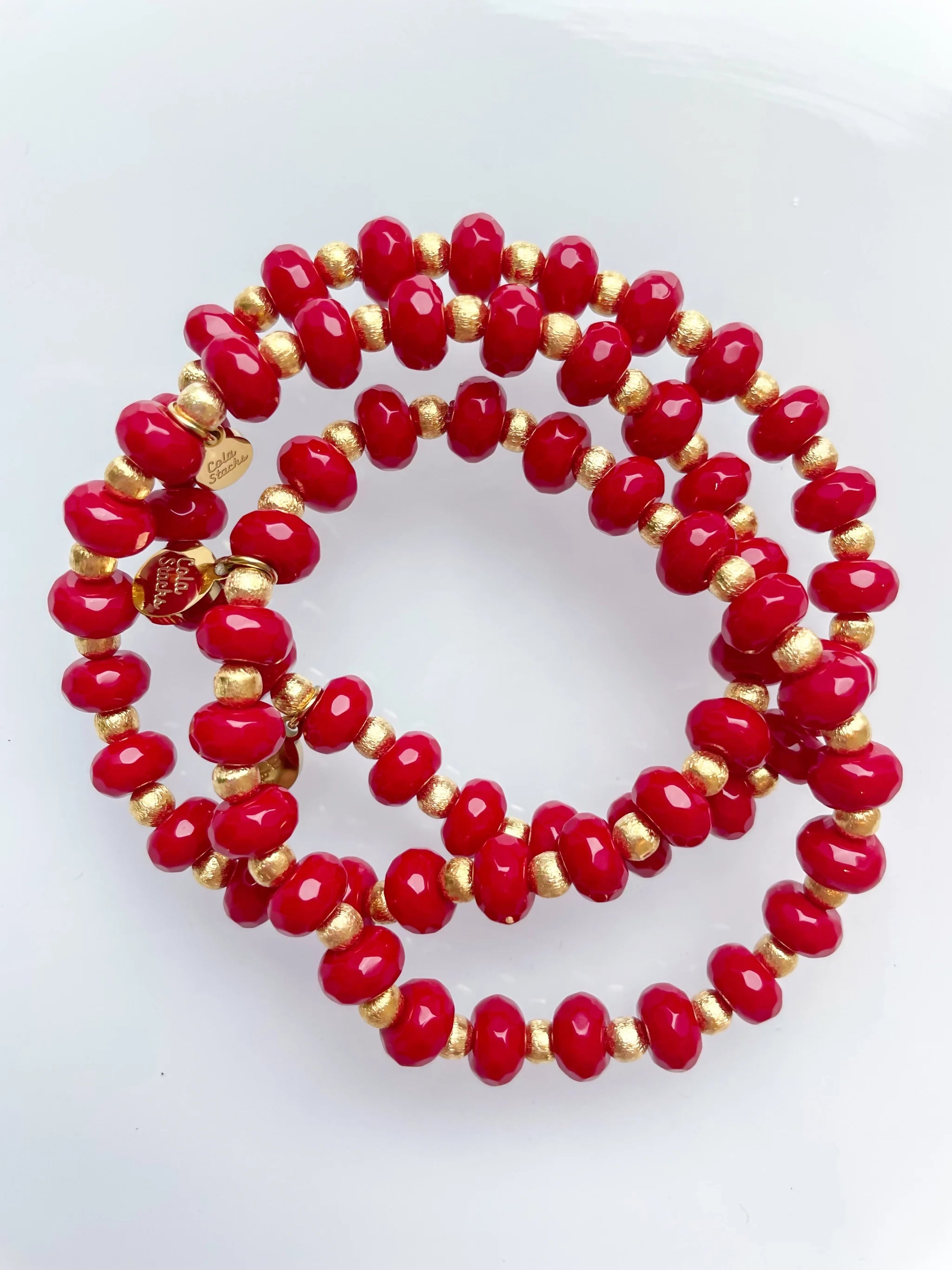 bracelets with moon charm -Red Sequoia Bracelet