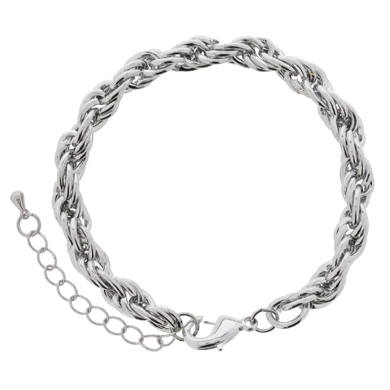 bracelets for party wear -Jane Marie 7" Chunky Rope Bracelet