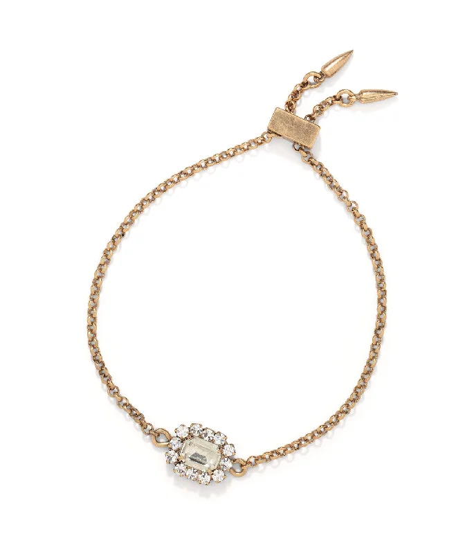 bracelets for everyday wear -Tati Slider Bracelet | Crystal