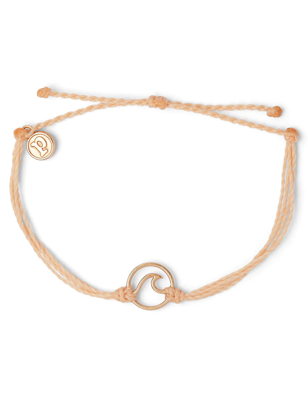 bracelets trendy 2025 -Pura Vida Rose Gold Wave Bracelet