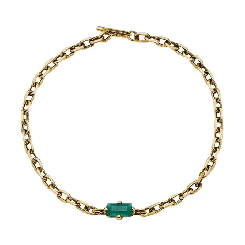 bracelets with floral charm -The Bloom Bracelet (Martyre x The M Jewelers) | Gold Vermeil & Sterling Silver